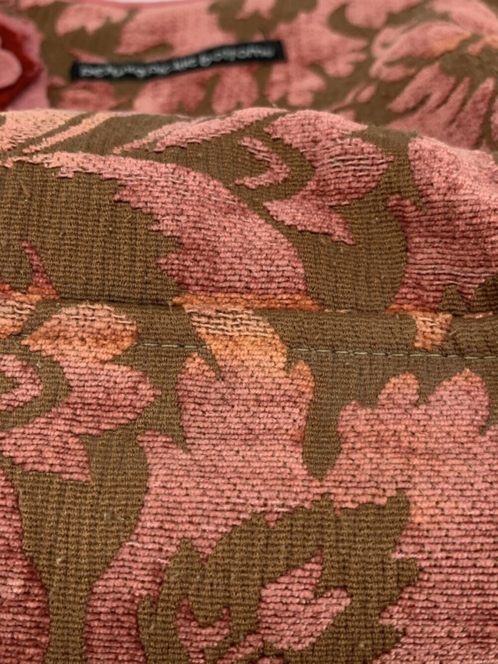 Petunia Picklebottom Diaper Bag Rose floral Jacquard Pink Embossed Tote Purse - Picture 4 of 10